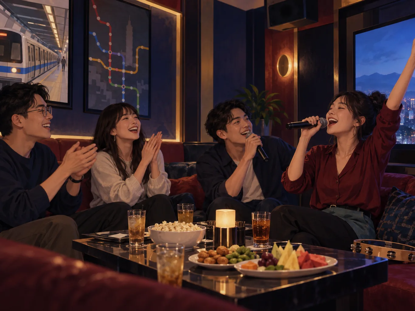 台北 KTV 聚會怎麼選?捷運、包廂與返家交通比較封面