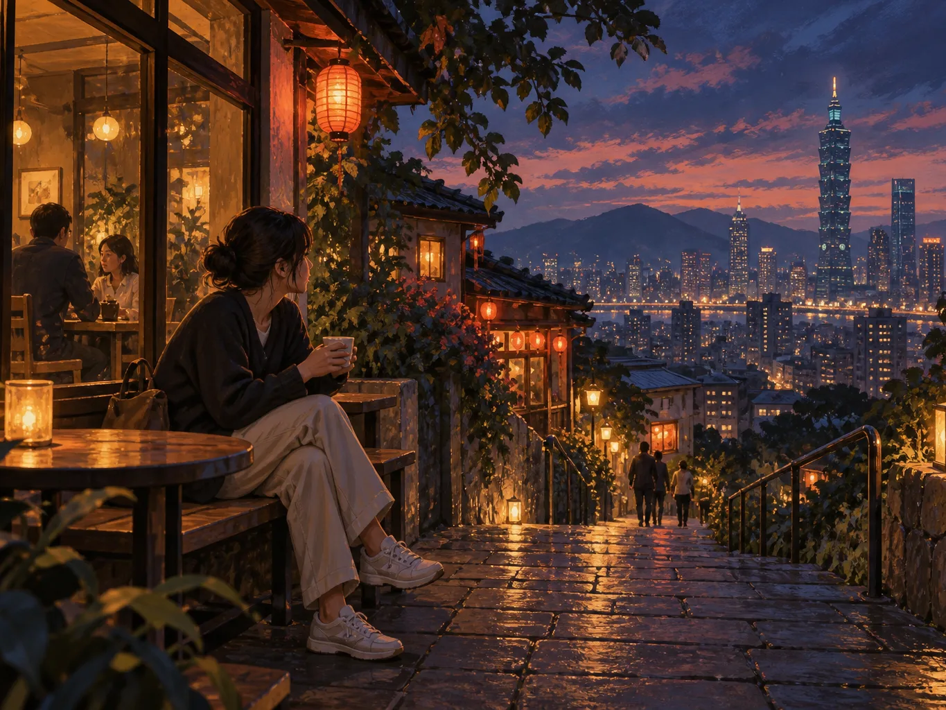 台北一個人晚上去哪?適合獨處的散步與休息地點封面