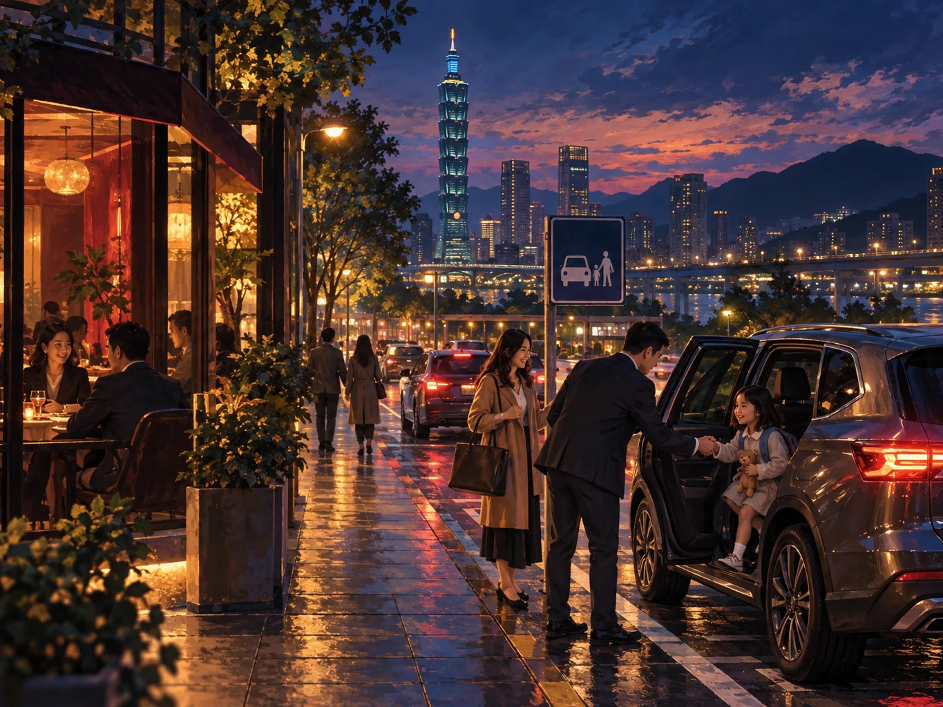台北夜間聚會停車怎麼找?停車場、末班車與接送規劃封面