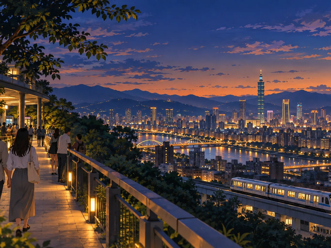 台北不用爬山的夜景:大眾運輸可到的觀景地點封面