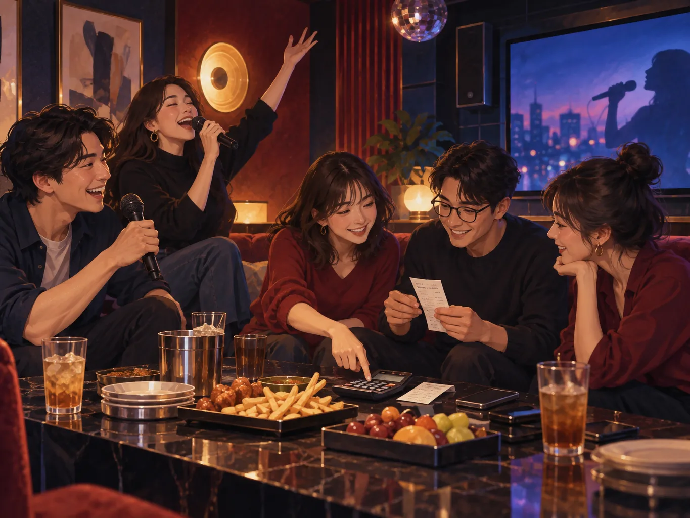 KTV 聚會怎麼分帳?晚到、早走與額外餐飲的處理方式封面