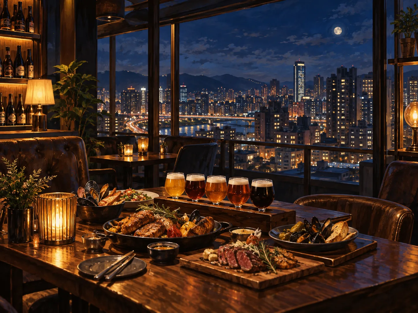 板橋 ABV 閣樓餐酒館：從府中高樓讀懂精釀餐桌封面
