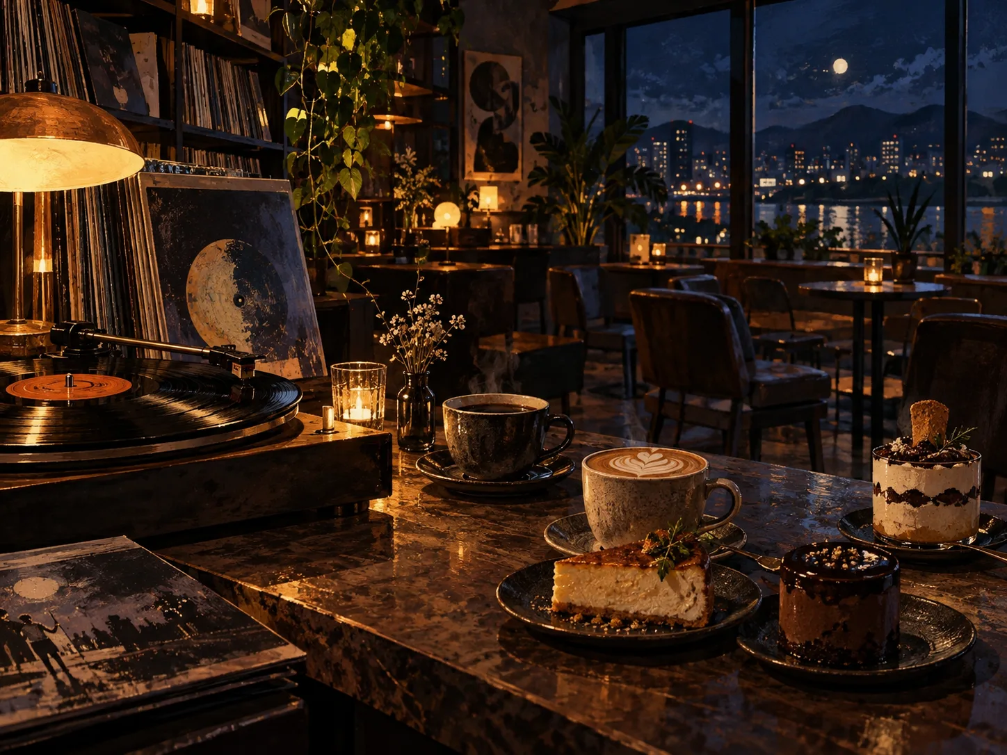 DOMOCO COFFEE：桃園街角的黑膠、甜甜圈與夜間咖啡時光封面