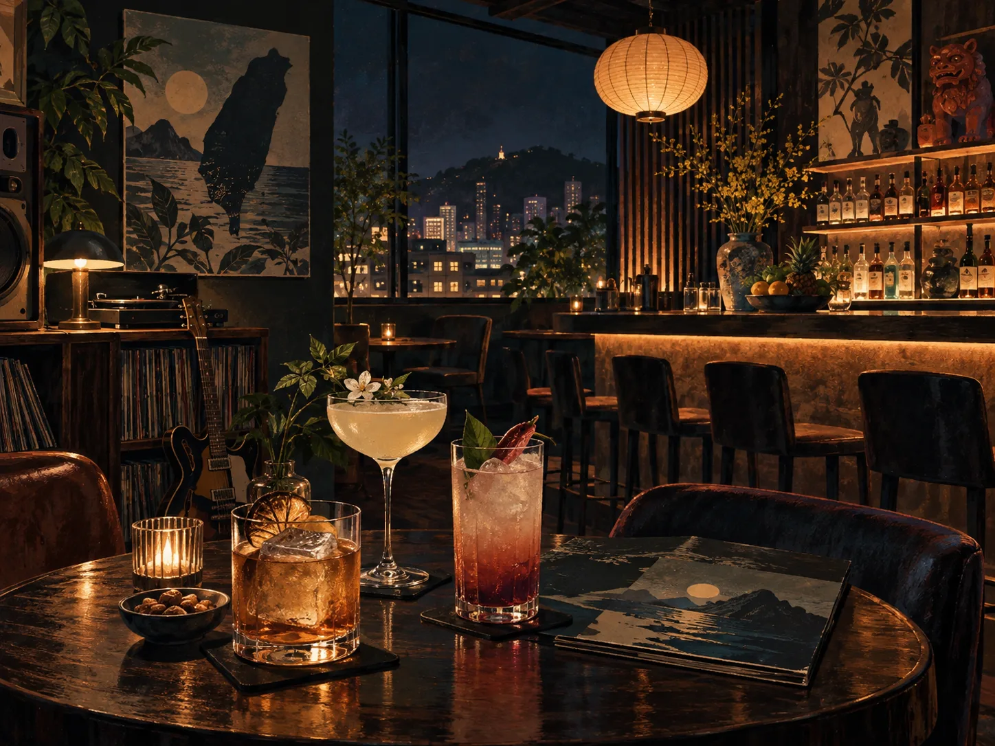 Tender Cocktail Bar：新竹獨立音樂如何成為一張酒單的靈感封面