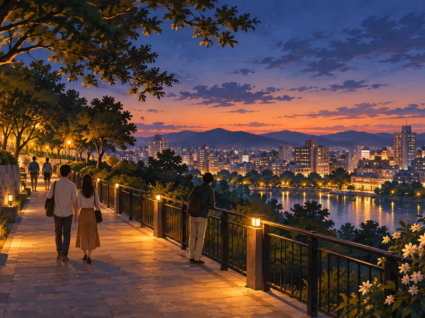 嘉義晚上去哪？晚餐後散步與夜間景點提案封面